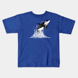 orca's can fly Kids T-Shirt